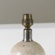 Travertine table lamp 1970