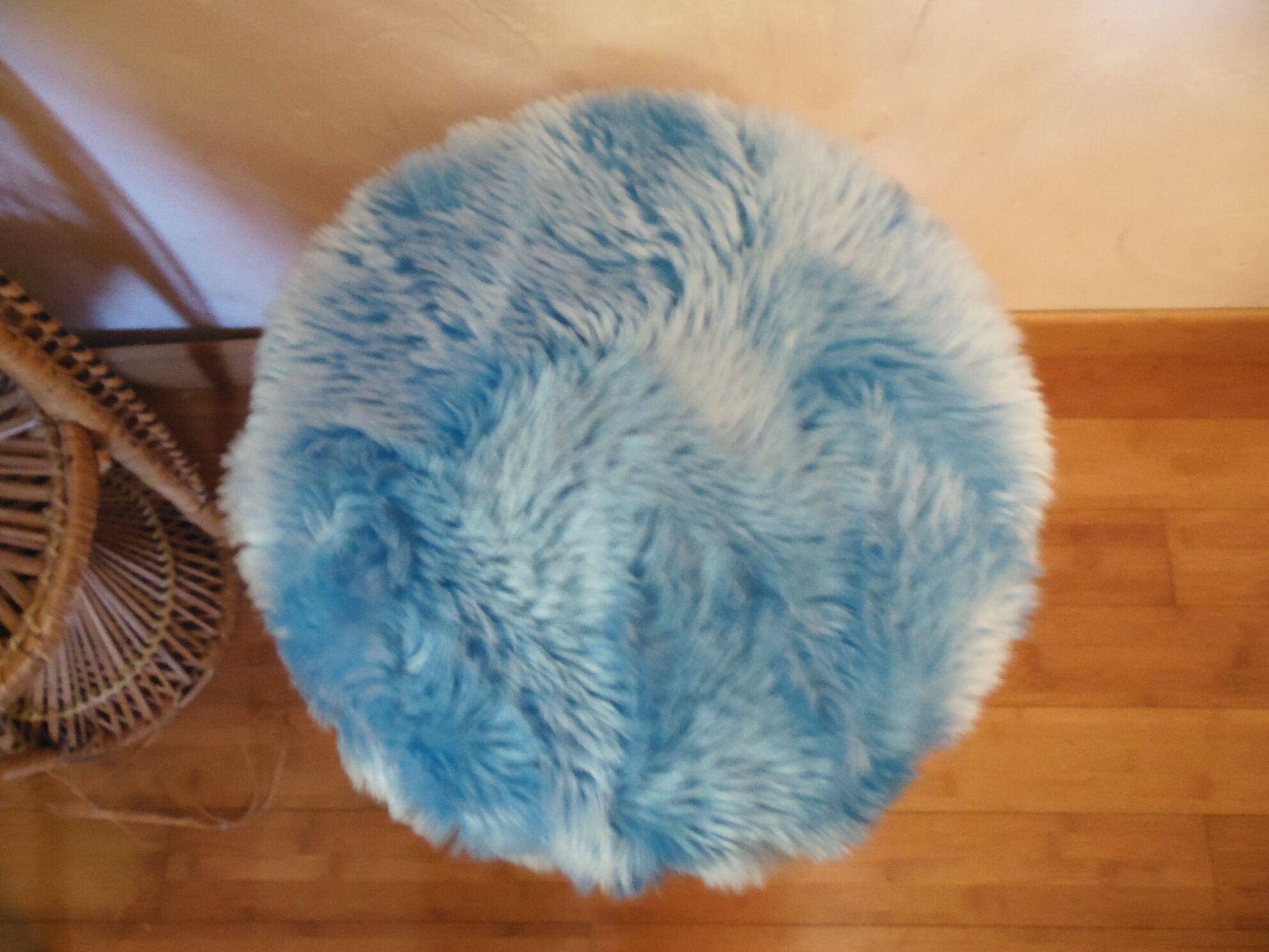 Stool wig, feet 70's compass