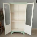 Art Deco glass cabinet 50s