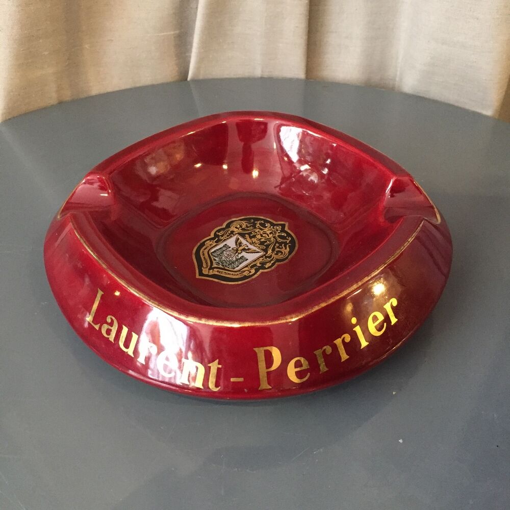 Advertising cigar ashtray for laurent perrier champagne