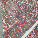 Tapis d'orient ancien persan Senna fait main 2,06 X 1,34 m