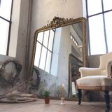 Mirror Louis Philippe flowery 141x180cm