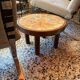 Mini ceramic coffee table Herbiers Vallauris 1960s