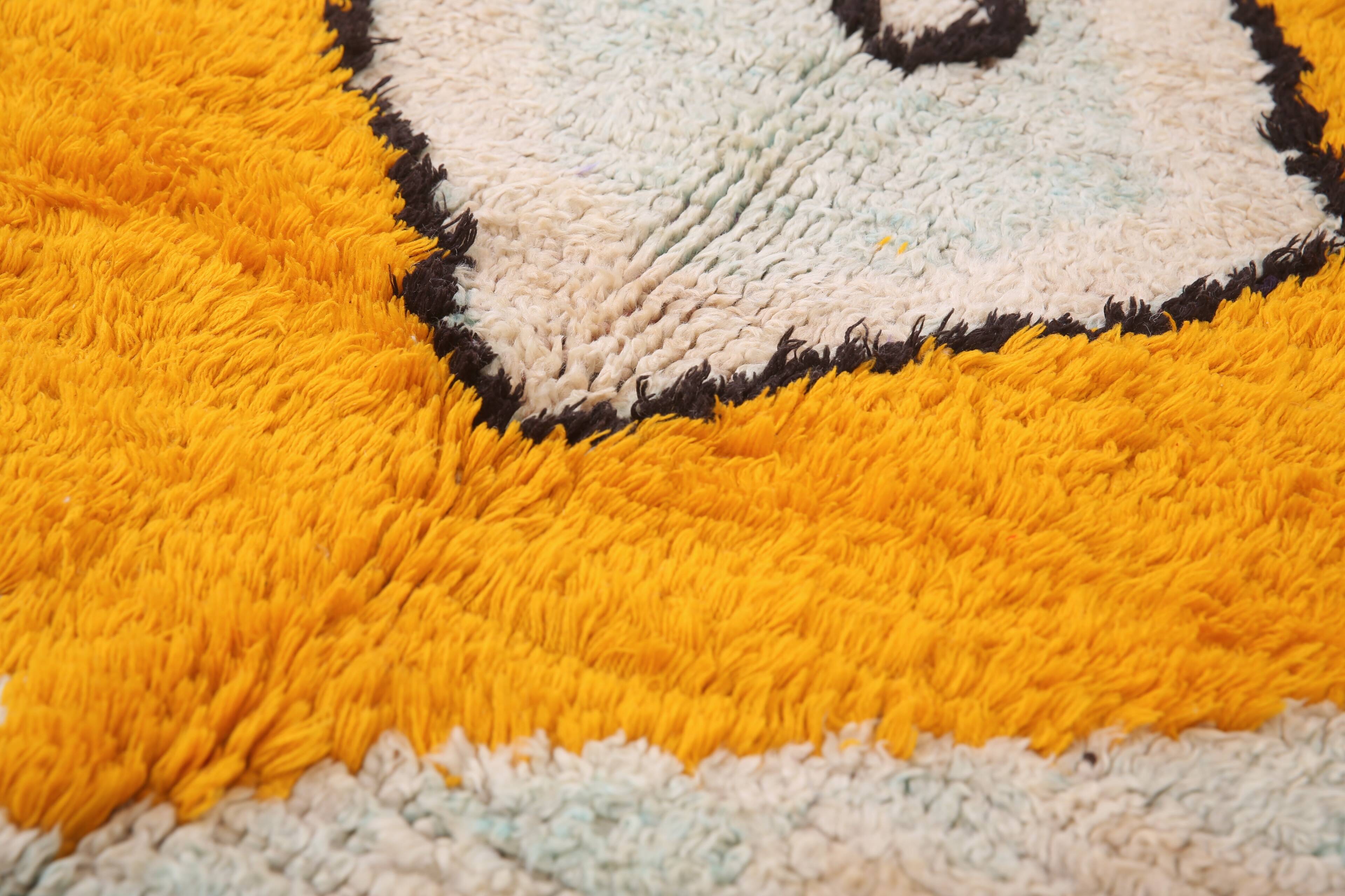 Vintage Moroccan Rug 172 x 275 cm - Berber rug Handmade - Bohemian Wool Rug
