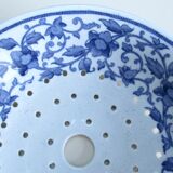 Old ceramic drainer blue décor