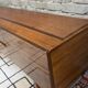 Vintage Scandinavian lowboard in teak – Minimalist sideboard from the 60s/70s.