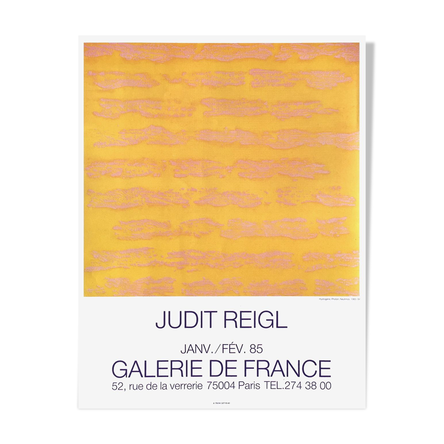 Judit Reigl poster 1985
