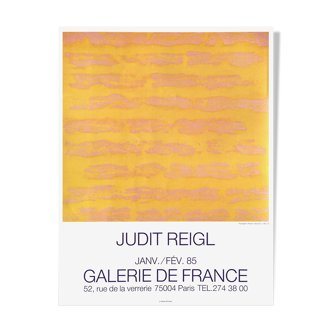 Affiche Judit Reigl  1985