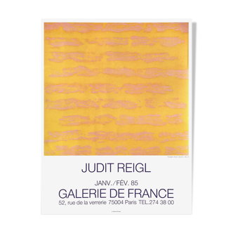 Judit Reigl poster 1985