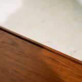 Restored teak bureau desk