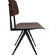 Vintage industrial chair Galvanitas S16 Pagholz Netherlands 60's