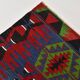 Geometric Blue & Green Vintage Kilim Rug, 154x305Cm