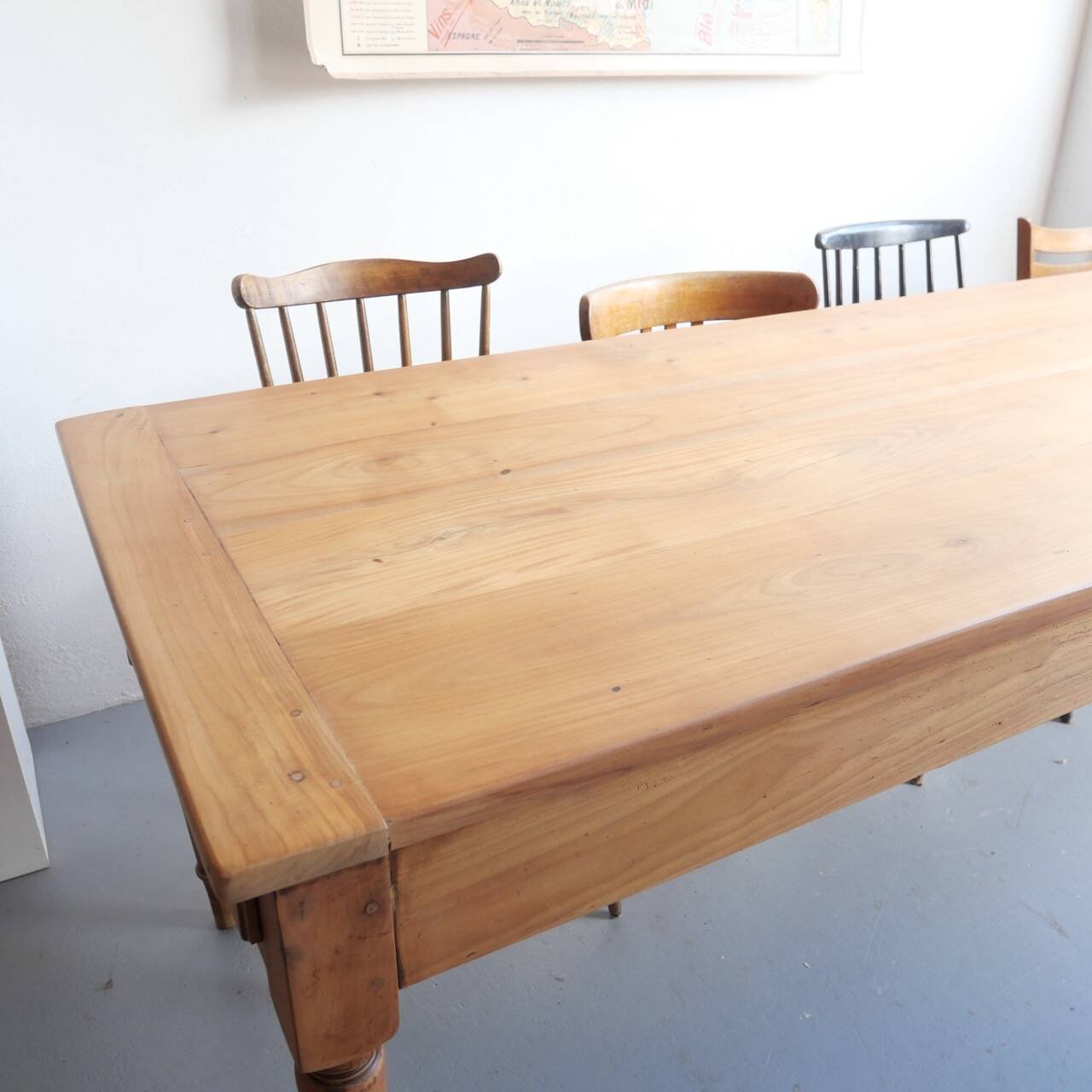 Renovated old farmhouse table