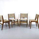 TEAK DINING CHAIRS BY ERIK BUCH FOR ANDERSTRUP MØBELFABRIK, 1960S, SET OF 4