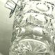 SEAU à Glace Cristal Ciselé et PINCE Vintage
