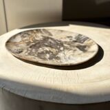 Very large pocket or dish in petrified wood