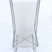 4 wire chairs by Till Behrens for Schlubach