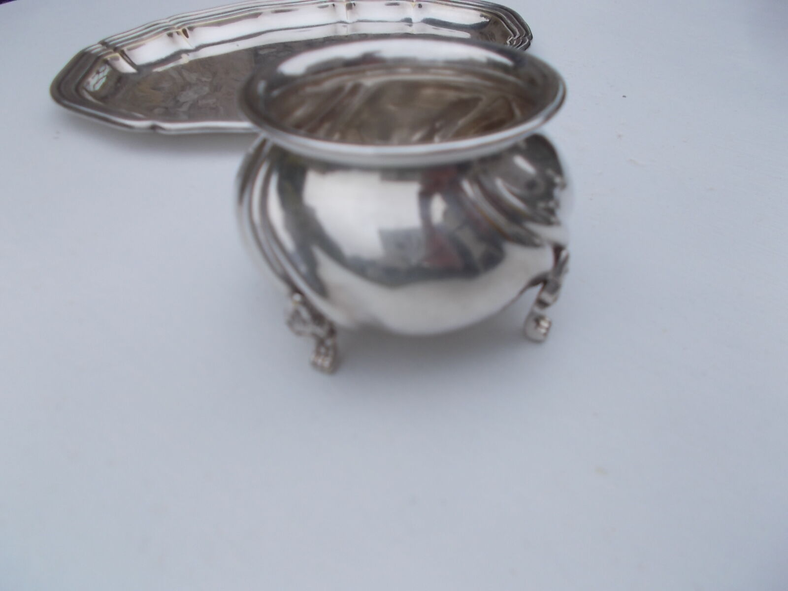 3-piece set of versilbert silver metal