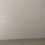 Vintage designer mirror - Studi Artemide Milano - Model Delfo - Designer Sergio Mazzo