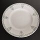 Set of 8 Moulin des Loups earthenware dinner plates, Garlands