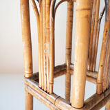 Pair of bamboo and vintage rattan harnesses