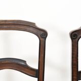 Cane bistro chairs