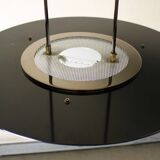 Modernist glass pendant light, 70s