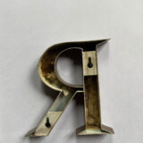 Metal letter