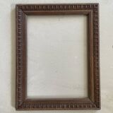 Old carved wooden frame 22x28cm
