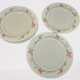 Lot de 10 assiettes vintage arcopal iris 1980