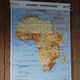 School map poster vintage Africa edition MDI
