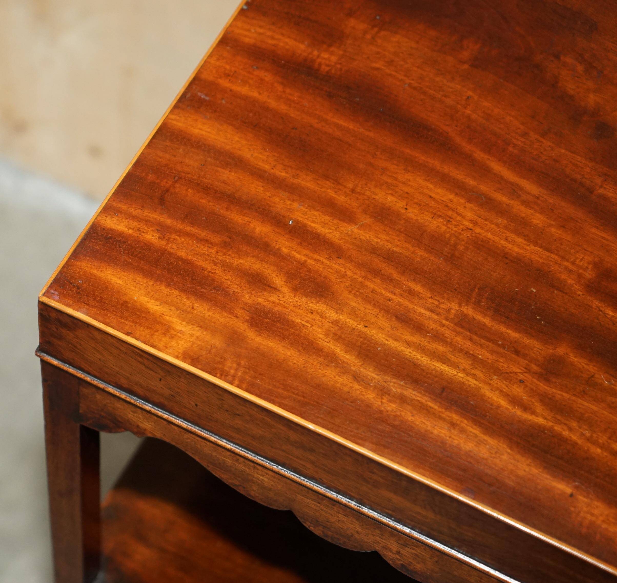 Georgian hardwood washstand with J & MP Bell ceramic bowl.