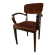 Vintage bridge armchair art Deco