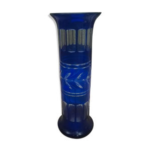 vase en cristal de boheme