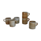 Set of 6 cups Grès du Marais