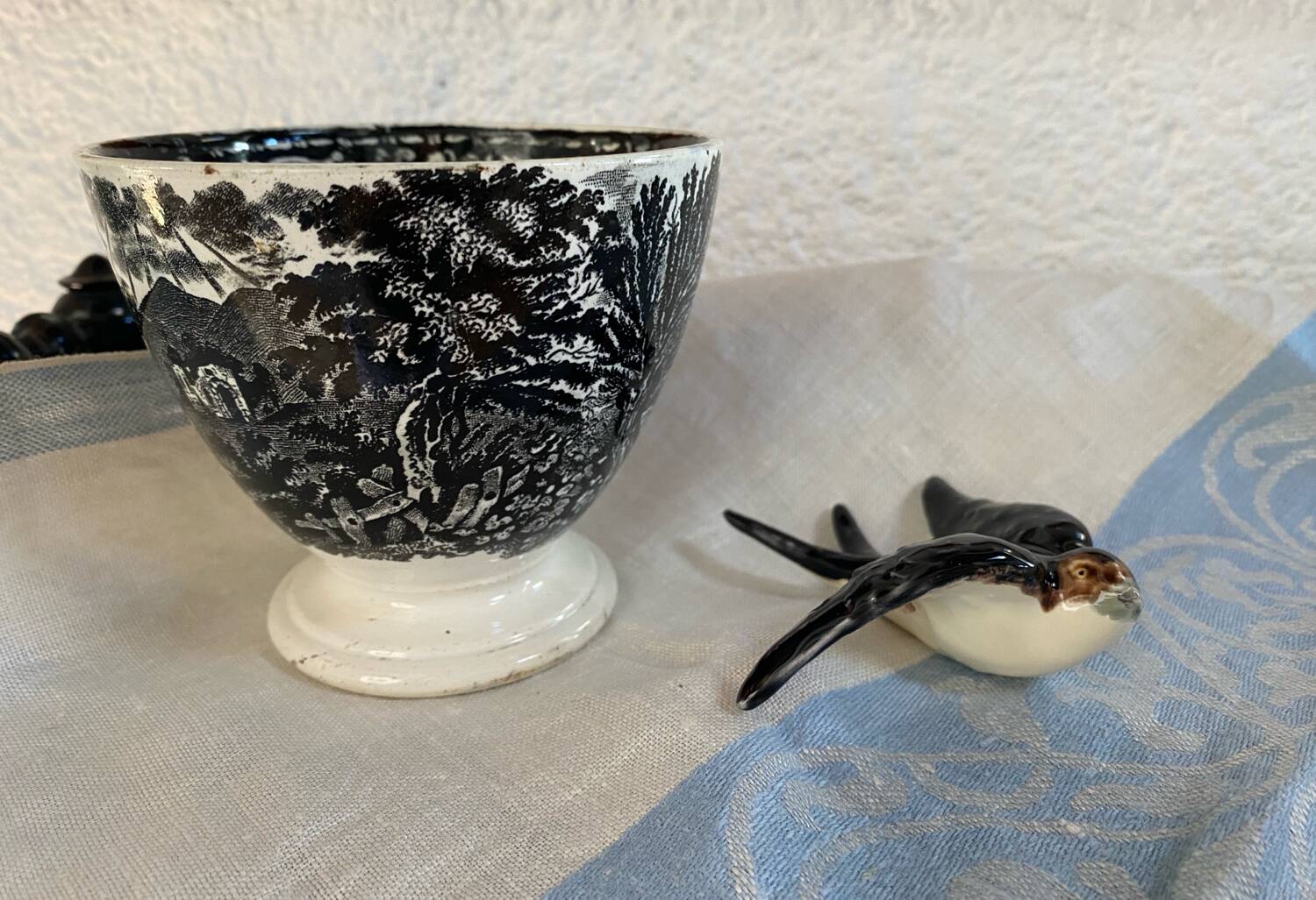 English earthenware cup 19th century