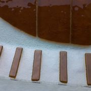 Plat à poisson en verre de Murano