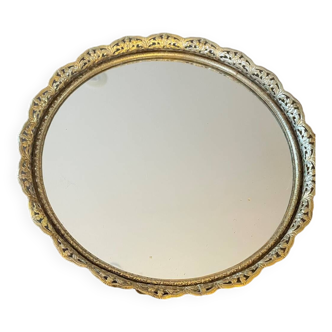 Plateau miroir vintage