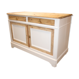 Buffet rustique blanc