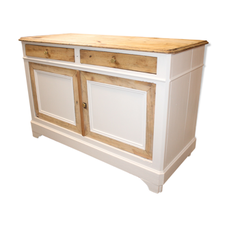 Buffet rustique blanc