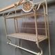Metal wall shelf