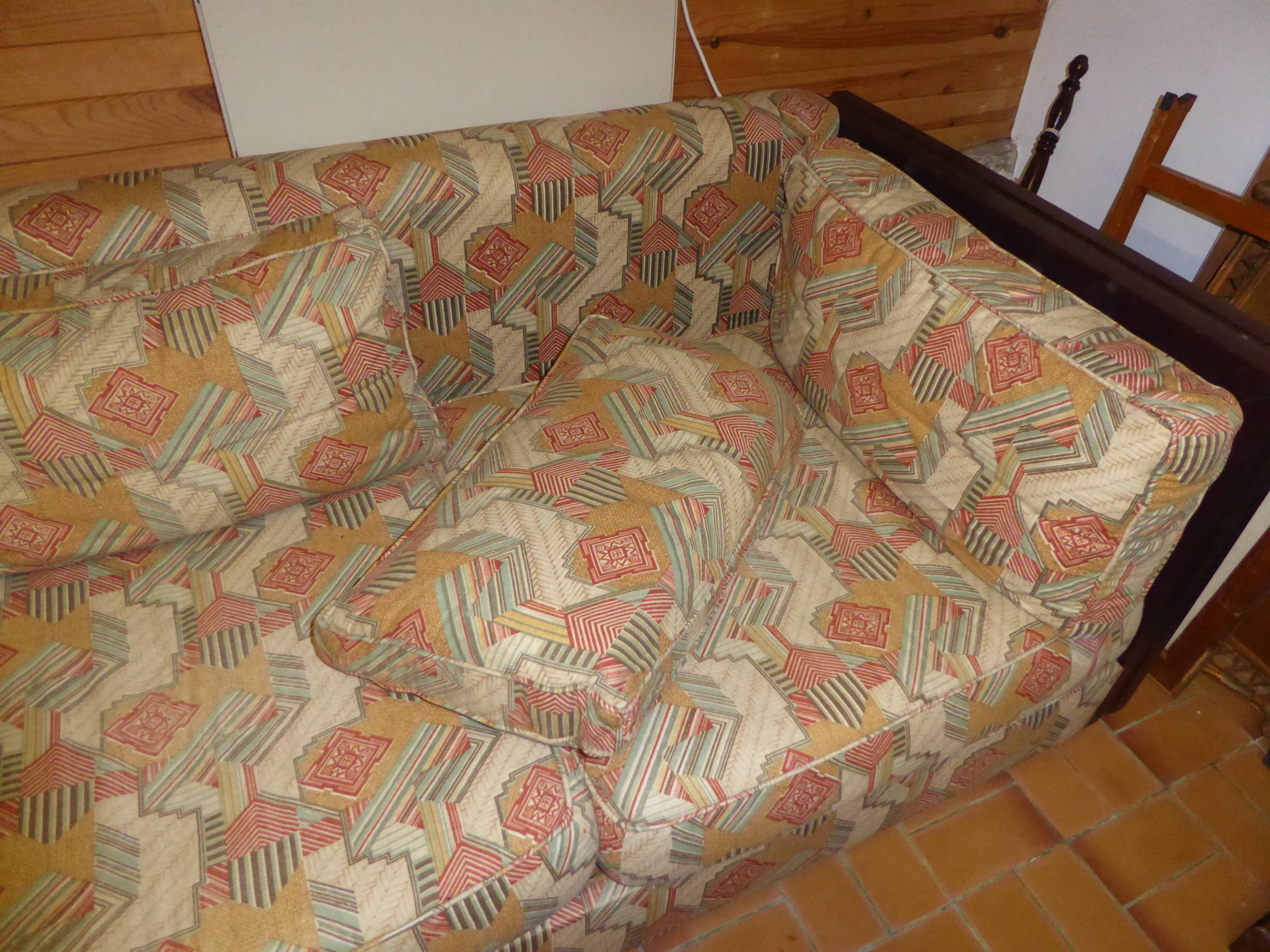 Unique artisanal canapé