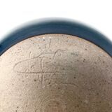 Signed stoneware vase
