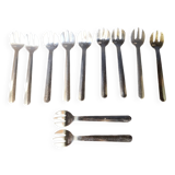 11 oyster forks