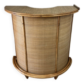 Vintage rattan bar