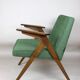 Green Bunny armchair by Józef Chierowski, 1970s