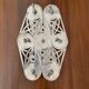 Art nouveau silver metal underside, retractable
