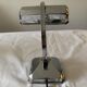 Chrome metal desk lamp