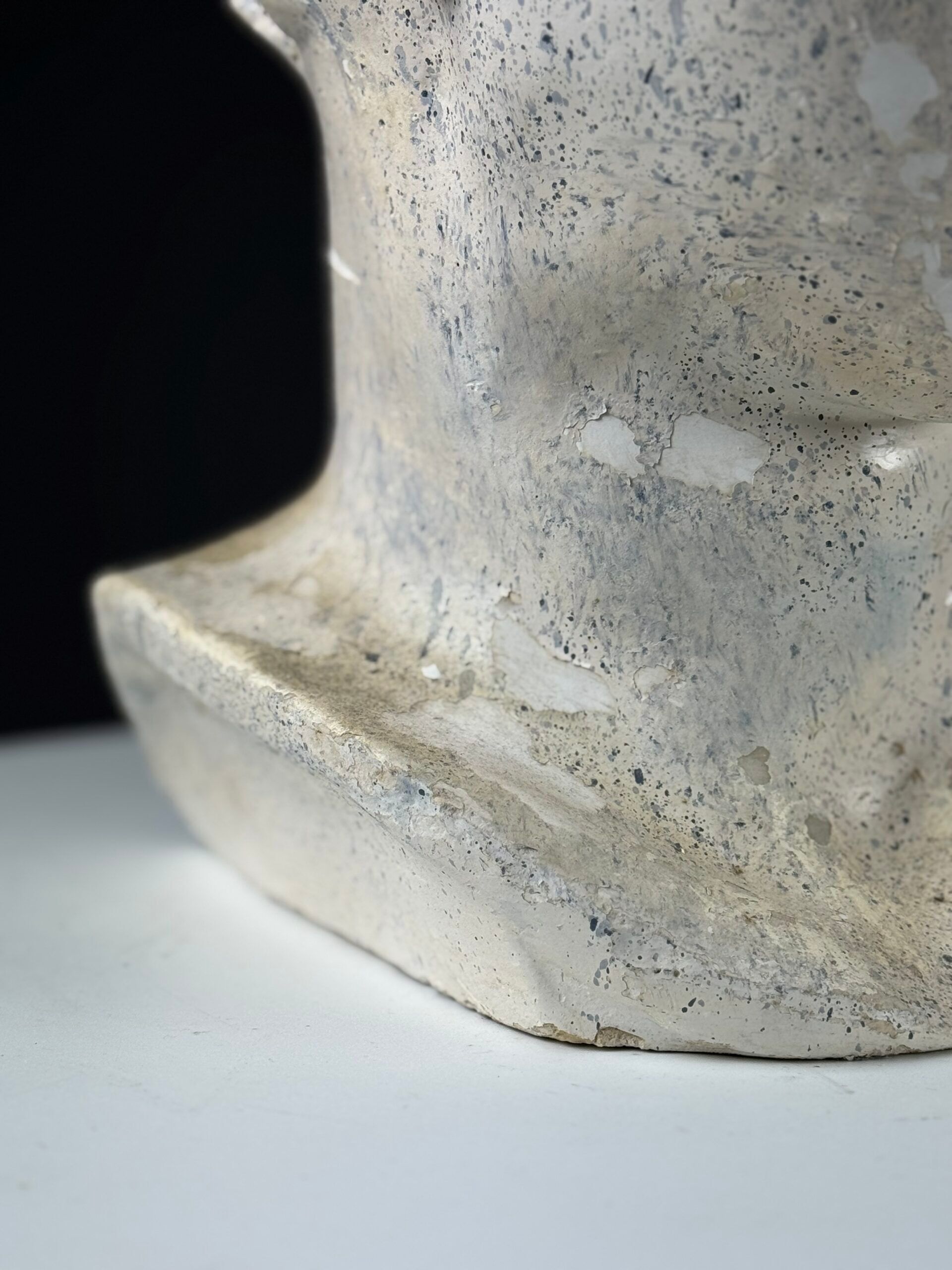 Sculpture de tête d'Hermès en plâtre