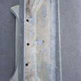 Planter aluminum art deco style